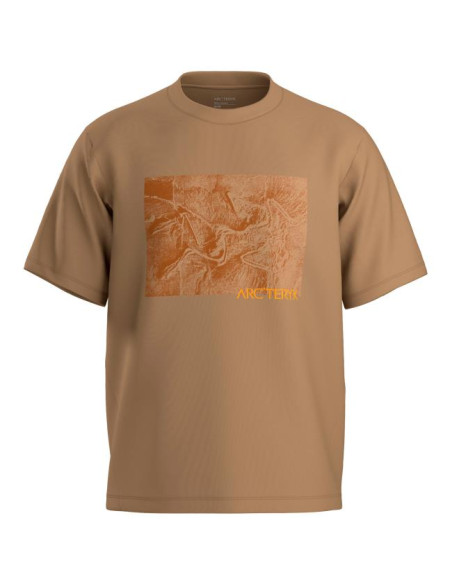 Arc'teryx KRAGG COTTON LITHOGRAPHICA SS M Canvas