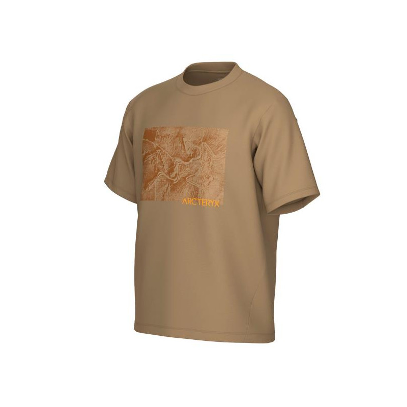 Arc'teryx KRAGG COTTON LITHOGRAPHICA SS M Canvas