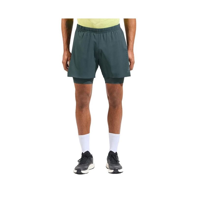 Pantalone Odlo 2-IN-1 ZEROW 5 IN Dark Slate