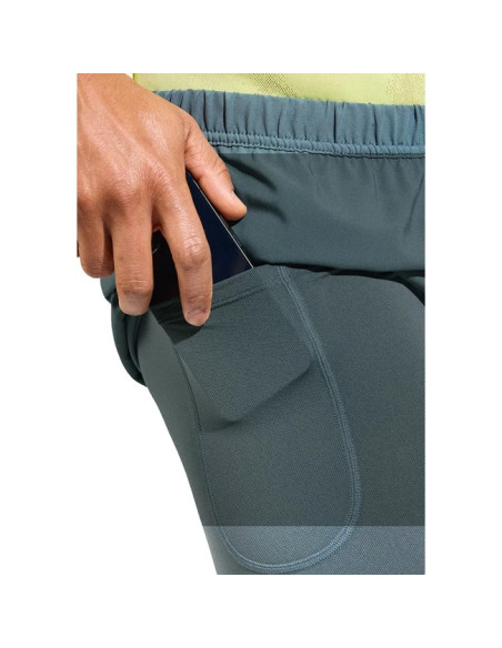 Hosen Odlo 2-IN-1 ZEROW 5 IN Dark Slate