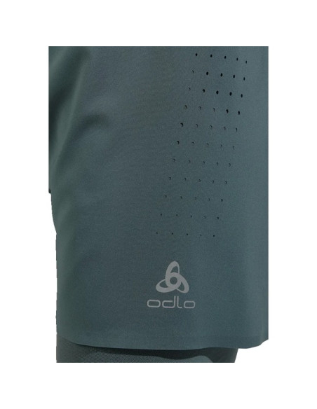 Housut Odlo 2-IN-1 ZEROW 5 IN Dark Slate