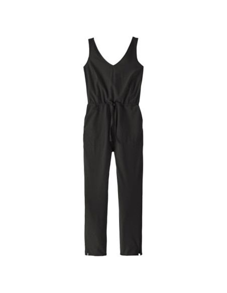 Eendelig pak Patagonia FLEETWITH JUMPSUIT Black