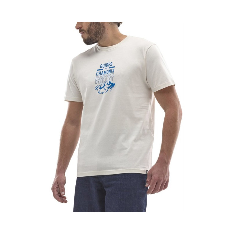 T-paita Millet CDG CHAMONIX LOGO TS SS M Foggy Dew