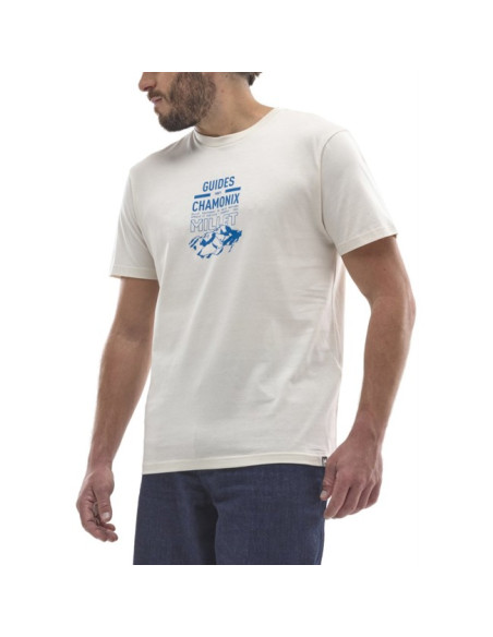 Camiseta Millet CDG CHAMONIX LOGO TS SS M Foggy Dew