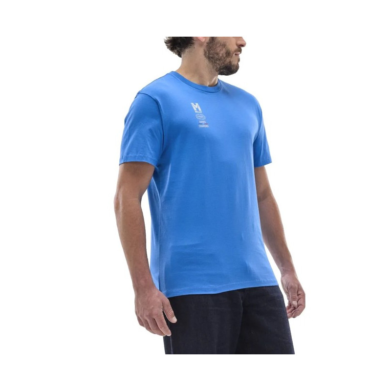 T-paita Millet CDG CHAMONIX MAP TS SS M Icon Blue