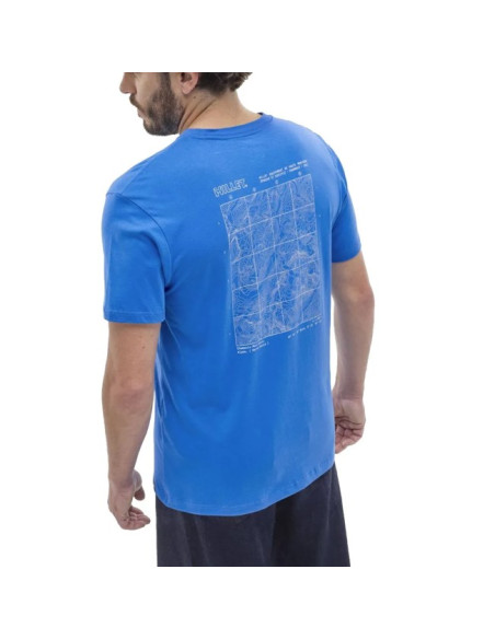 Póló Millet CDG CHAMONIX MAP TS SS M Icon Blue