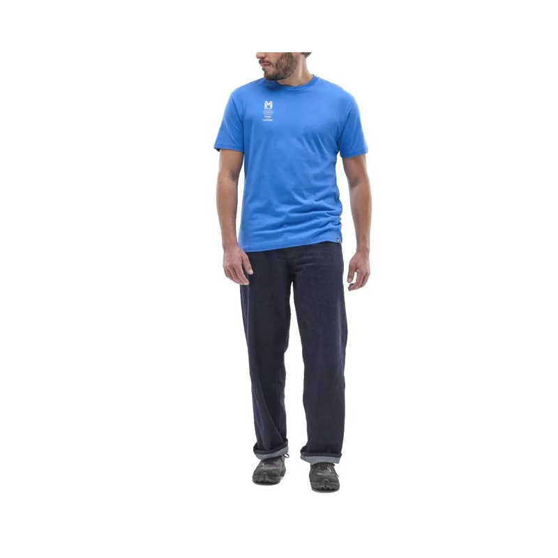 Tričko Millet CDG CHAMONIX MAP TS SS M Icon Blue