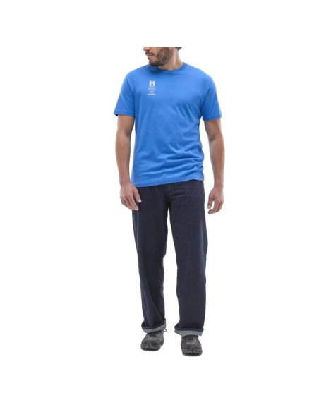 T-shirt Millet CDG CHAMONIX MAP TS SS M Icon Blue