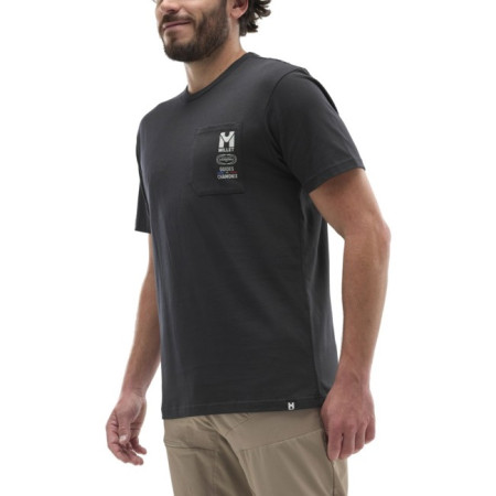 Camiseta Millet CDG CHAMONIX POC TS SS M Black-Noir