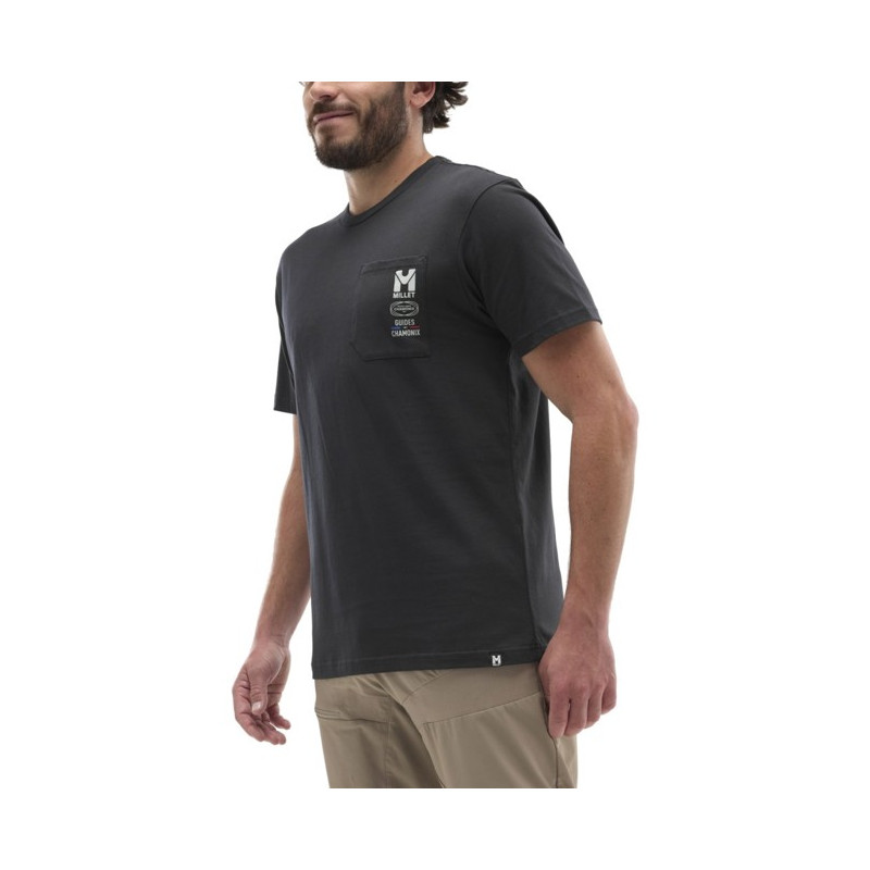Camiseta Millet CDG CHAMONIX POC TS SS M Black-Noir