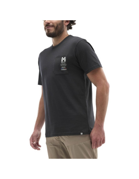 Camiseta Millet CDG CHAMONIX POC TS SS M Black-Noir