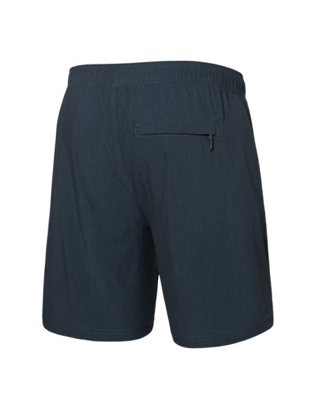 Spodnie Saxx 2N1 SHORT Striation Slub- Bl