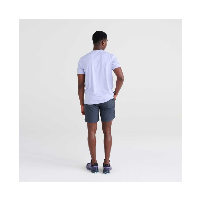 Hlače Saxx 2N1 SHORT Striation Slub- Bl