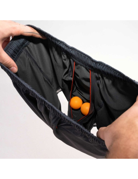 Pantalone Saxx 2N1 SHORT Striation Slub- Bl