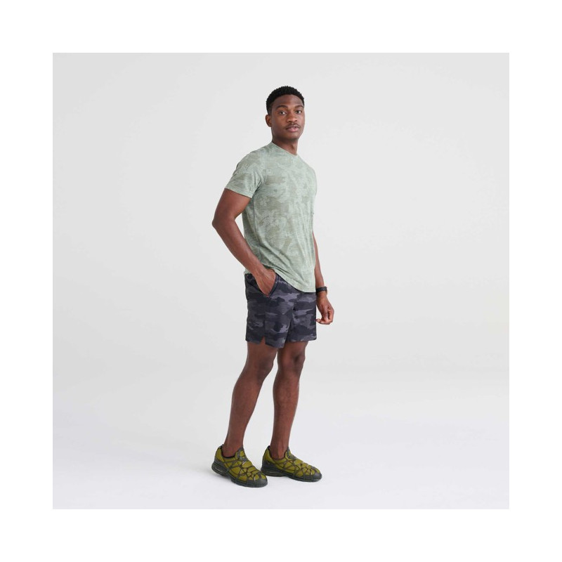 Kalhoty Saxx 2N1 SHORT Tranquil Camo- Bla