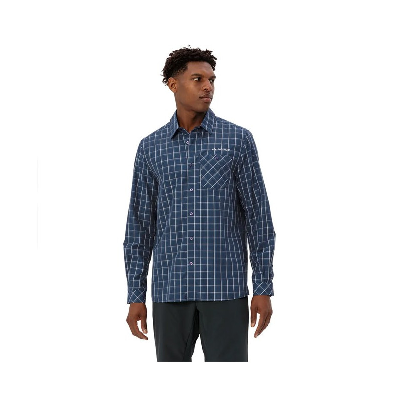 Srajca Vaude ALBSTEIG LS SHIRT III Dark Sea/Dark Se