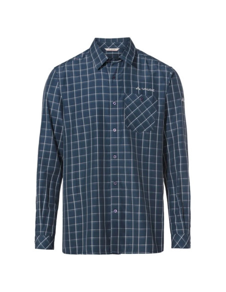 Ing Vaude ALBSTEIG LS SHIRT III Dark Sea/Dark Se