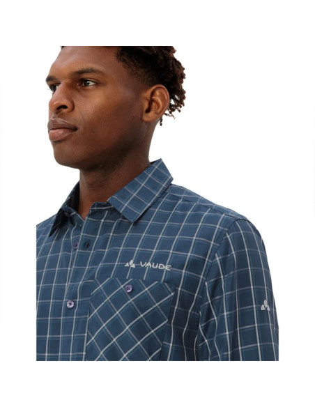 Srajca Vaude ALBSTEIG LS SHIRT III Dark Sea/Dark Se