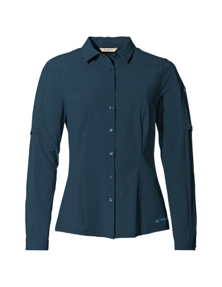 Tričko Vaude FARLEY STRETCH SHIRT Dark Sea