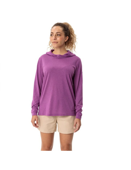 Bluza Vaude MINEO LS HOODY Magenta