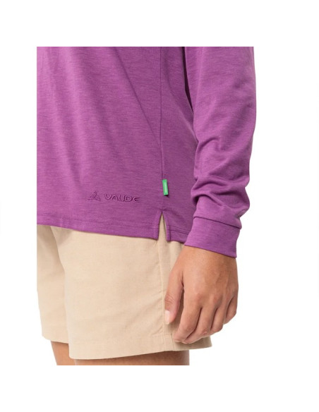 Sudadera Vaude MINEO LS HOODY Magenta