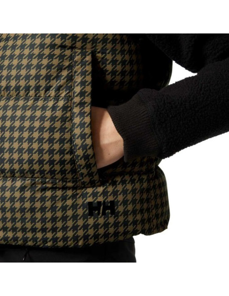 Colete Helly Hansen W JADE Sepia Houndstooth