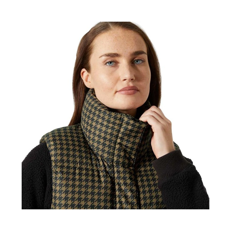 Vest Helly Hansen W JADE Sepia Houndstooth