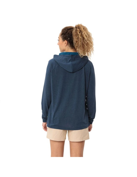 Sudadera Vaude MINEO LS HOODY Dark Sea