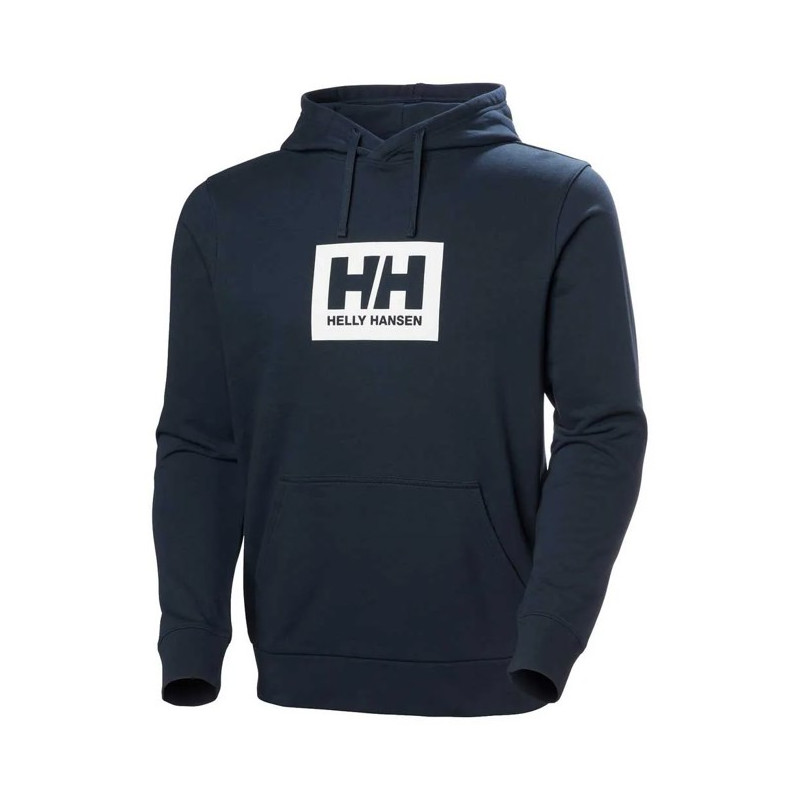 Camisola com capuz Helly Hansen BOX HOODIE Navy
