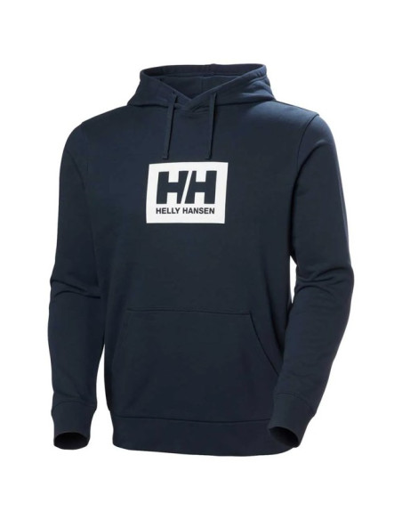 Felpa Helly Hansen BOX HOODIE Navy