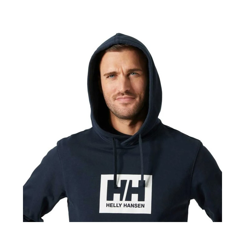 Pulóver Helly Hansen BOX HOODIE Navy