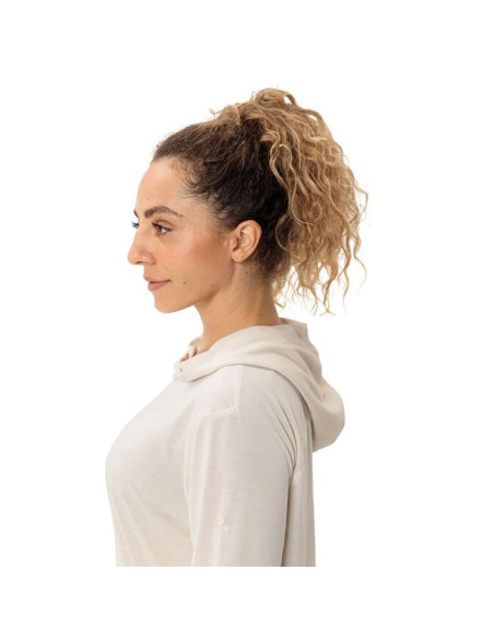 Pulóver Vaude MINEO LS HOODY Ecru