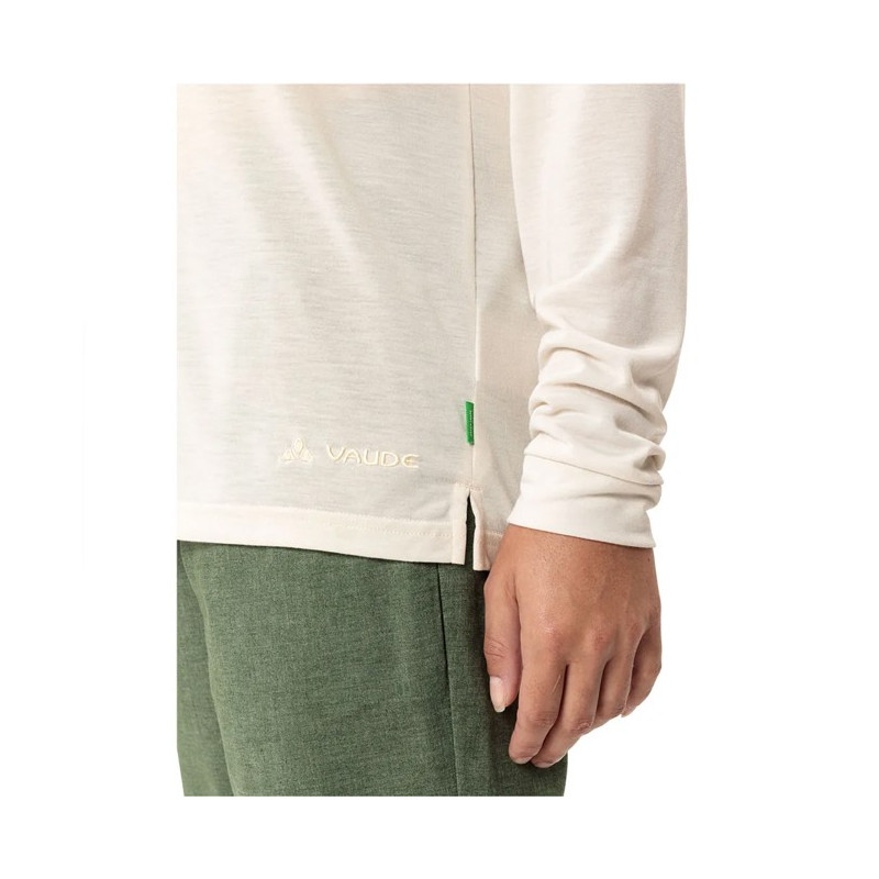 Felpa Vaude MINEO LS HOODY Ecru