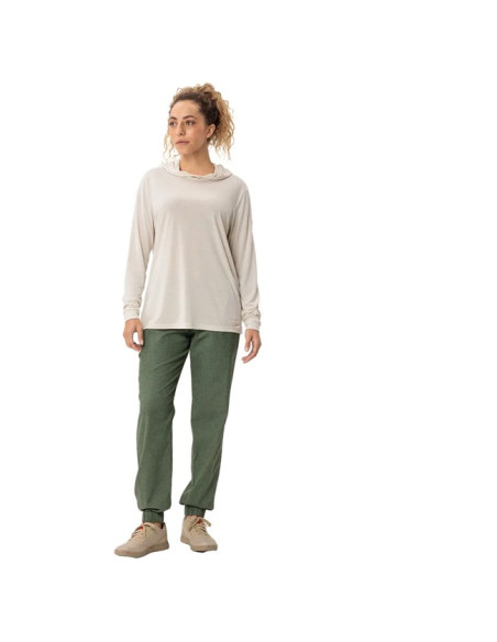 Megztinis Vaude MINEO LS HOODY Ecru