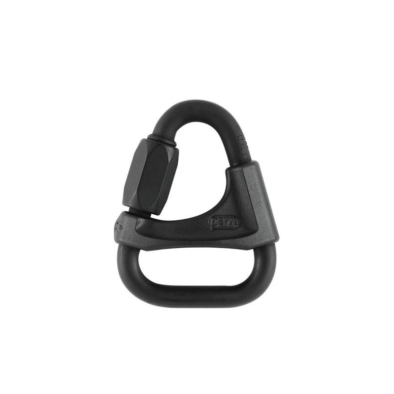Petzl Delta 8 mm Antivolteo Negro