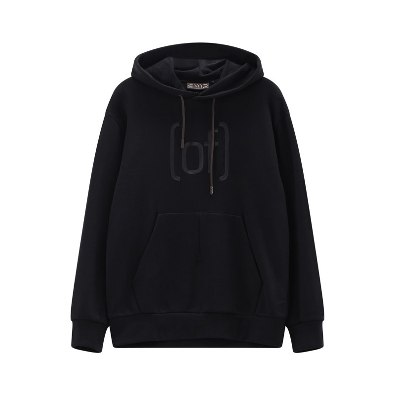 Sweatshirt Cmp MAN SWEAT FIX HOOD NERO