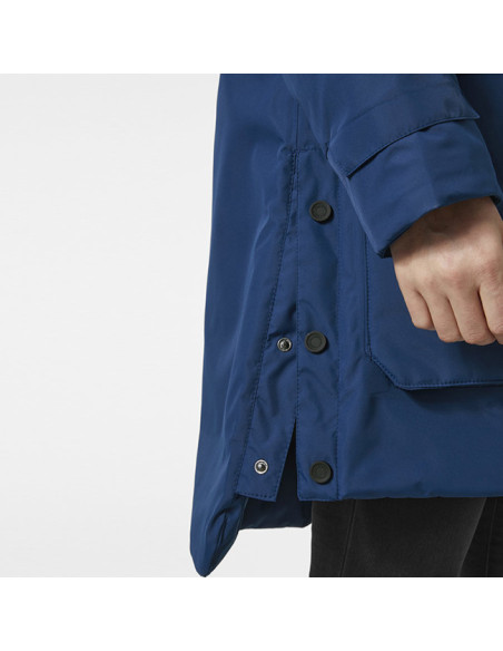 Dlouhá bunda s kapucí Helly Hansen MAUD PARKA Ocean