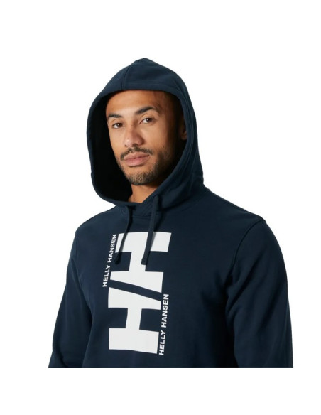 Sweatshirt Helly Hansen CORE GRAPHIC HOODIE Navy