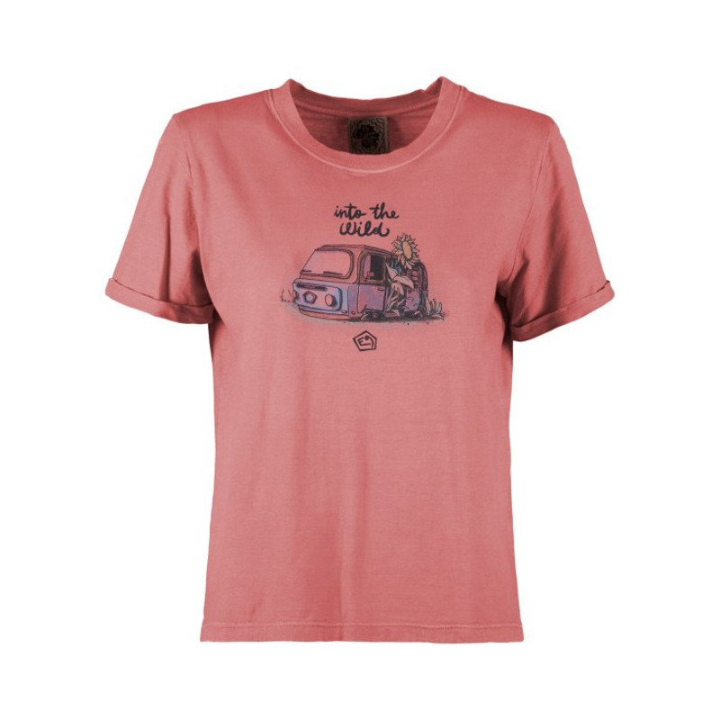 Camiseta E9 WILD-S25 Flamingo-526