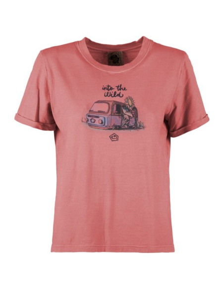 Maglietta E9 WILD-S25 Flamingo-526