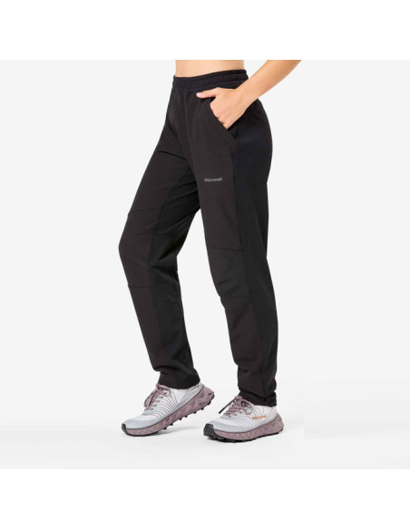 Byxor Nnormal WOMEN'S ACTIVE WARM Svart-Black