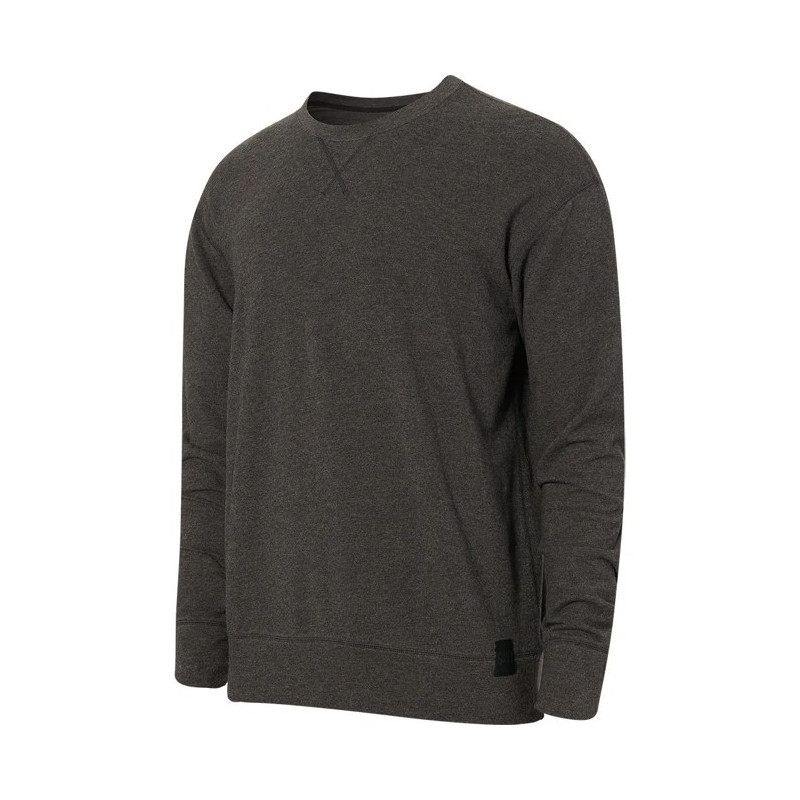 T-shirt Saxx FIVE LS CREW Black Heather