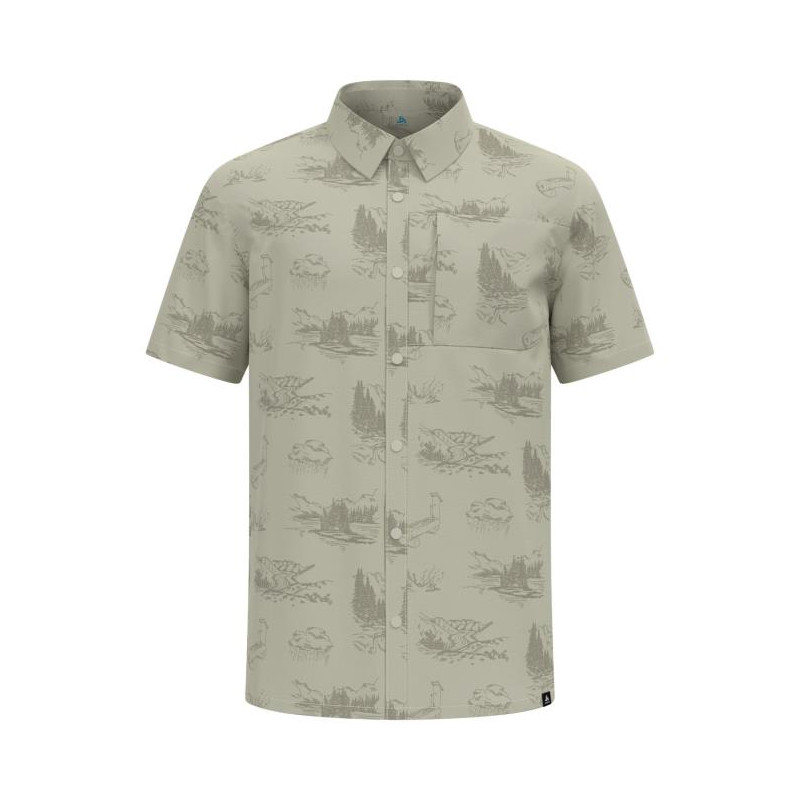 Odlo Essentials SS Print Hiking Shirt