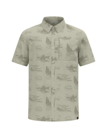 Odlo Essentials SS Print Hiking Shirt
