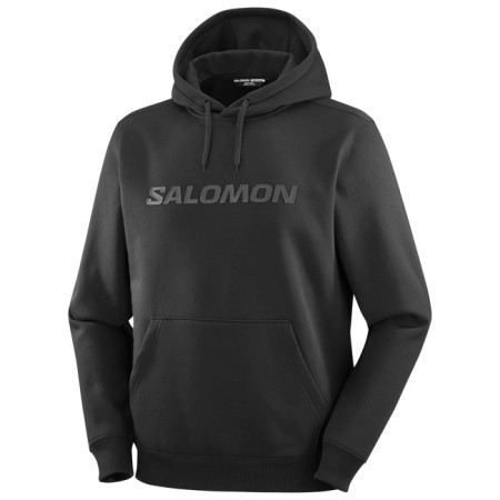 College Salomon HOODIE M Deep Black/