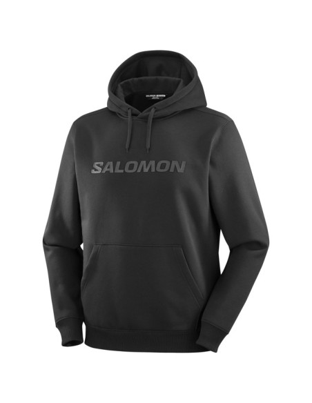 Felpa Salomon HOODIE M Deep Black/