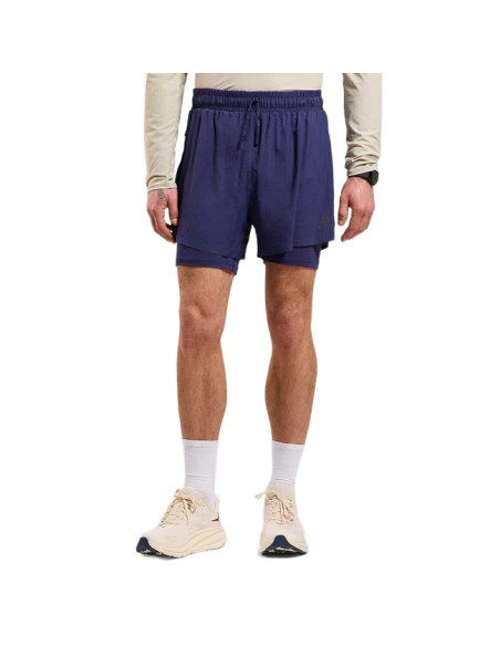 Broek Odlo 2-IN-1 ZEROWEIGHT 5 INCH Eclipse