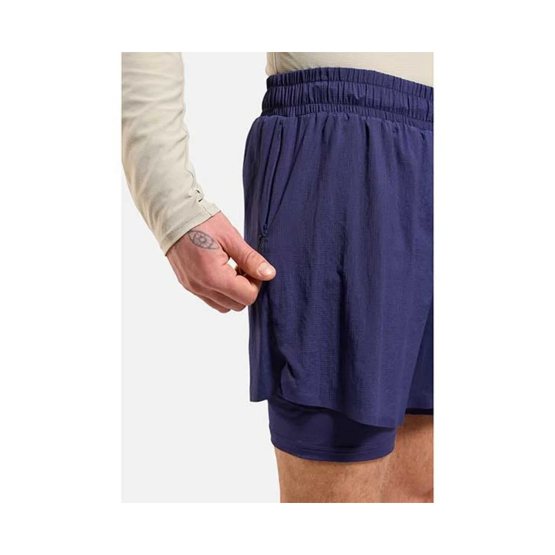 Hosen Odlo 2-IN-1 ZEROWEIGHT 5 INCH Eclipse