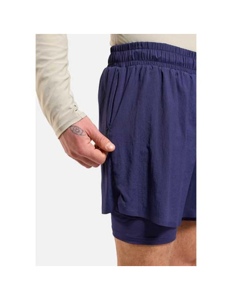 Pants Odlo 2-IN-1 ZEROWEIGHT 5 INCH Eclipse