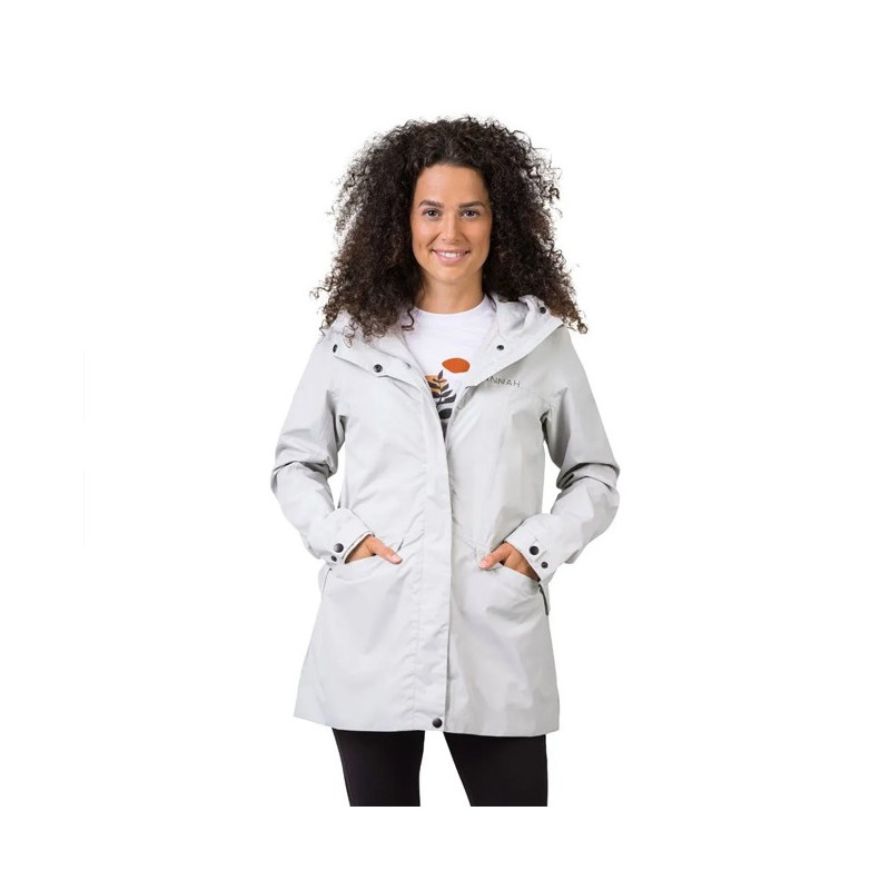 Dlouhá bunda s kapucí Hannah ZAFRINA II DAWN BLUE